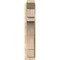 Ekena Millwork Merced Slat Rough Sawn Outlooker, Douglas Fir, 6"W x 20"D x 32"H OUT06X20X32MRC06RDF - alternate 3